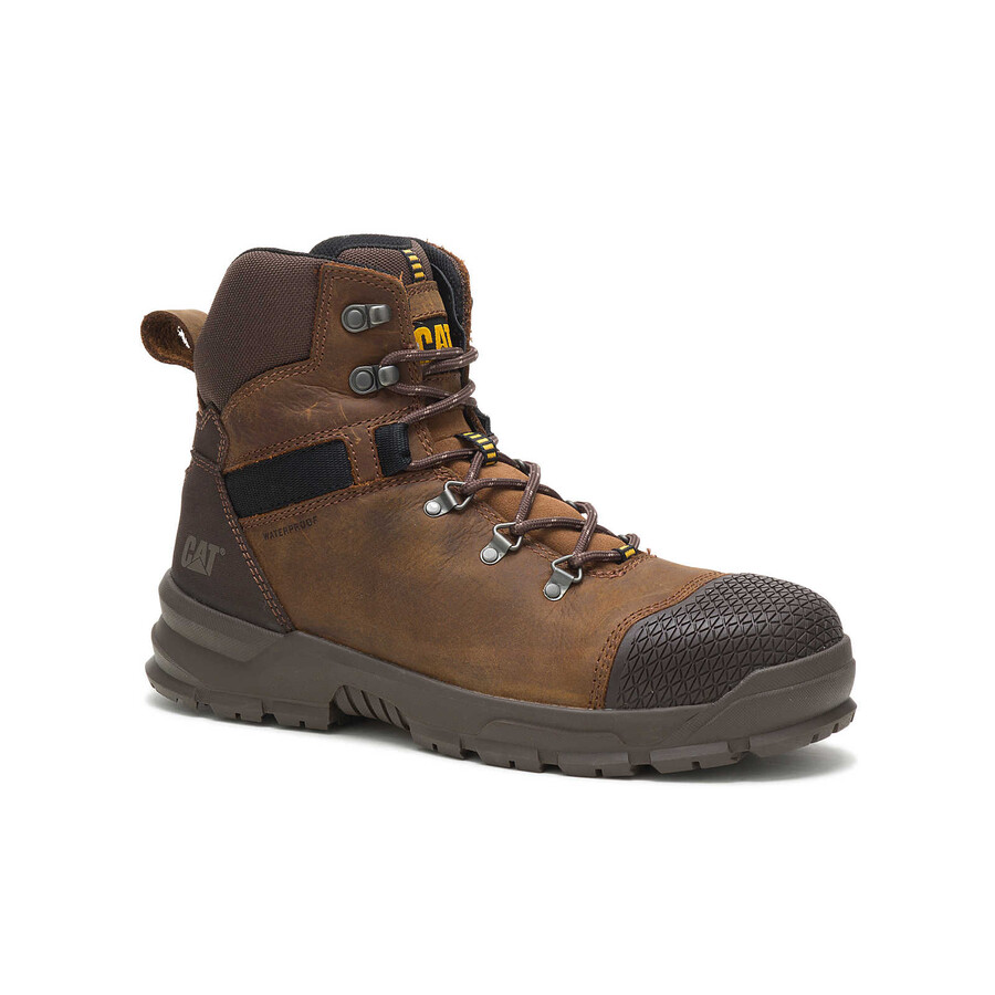 bota de trabalho masculina accomplice x impermeável com biqueira de aço