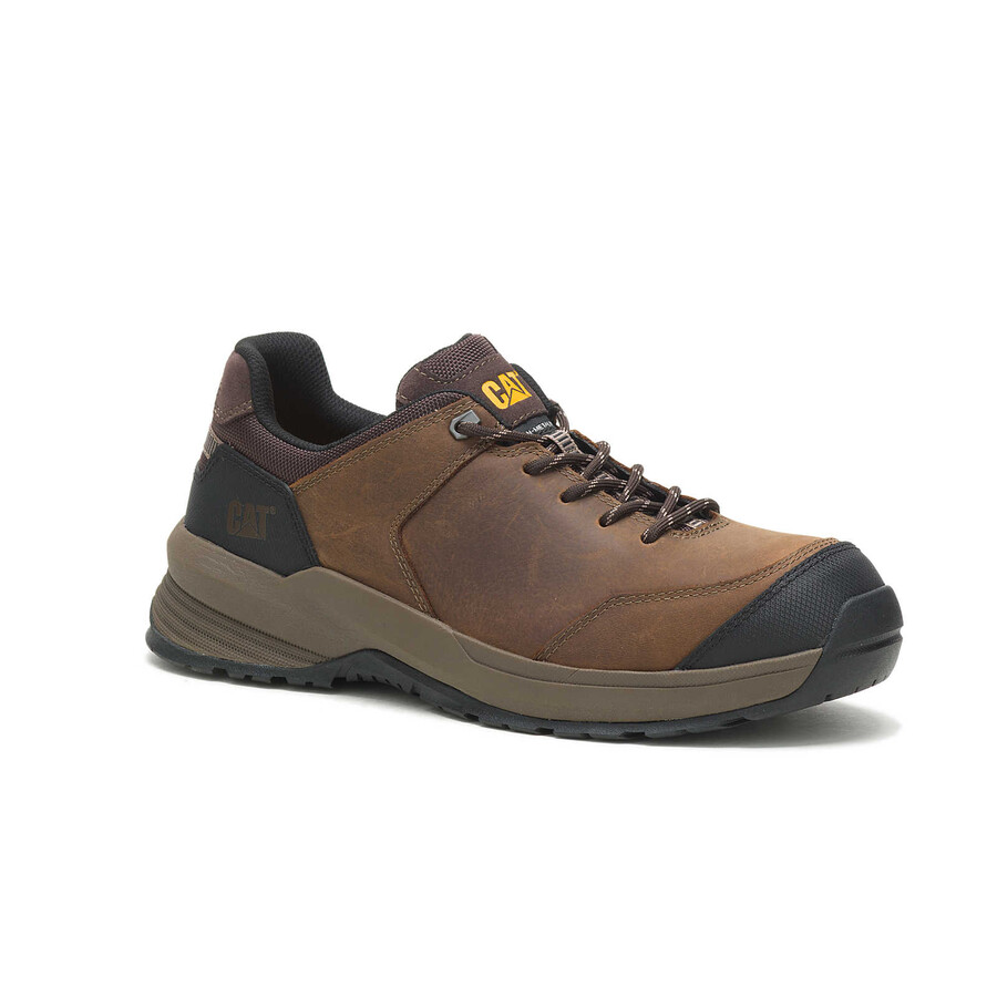 sapato de trabalho masculino streamline 2.0 em couro com biqueira de composite