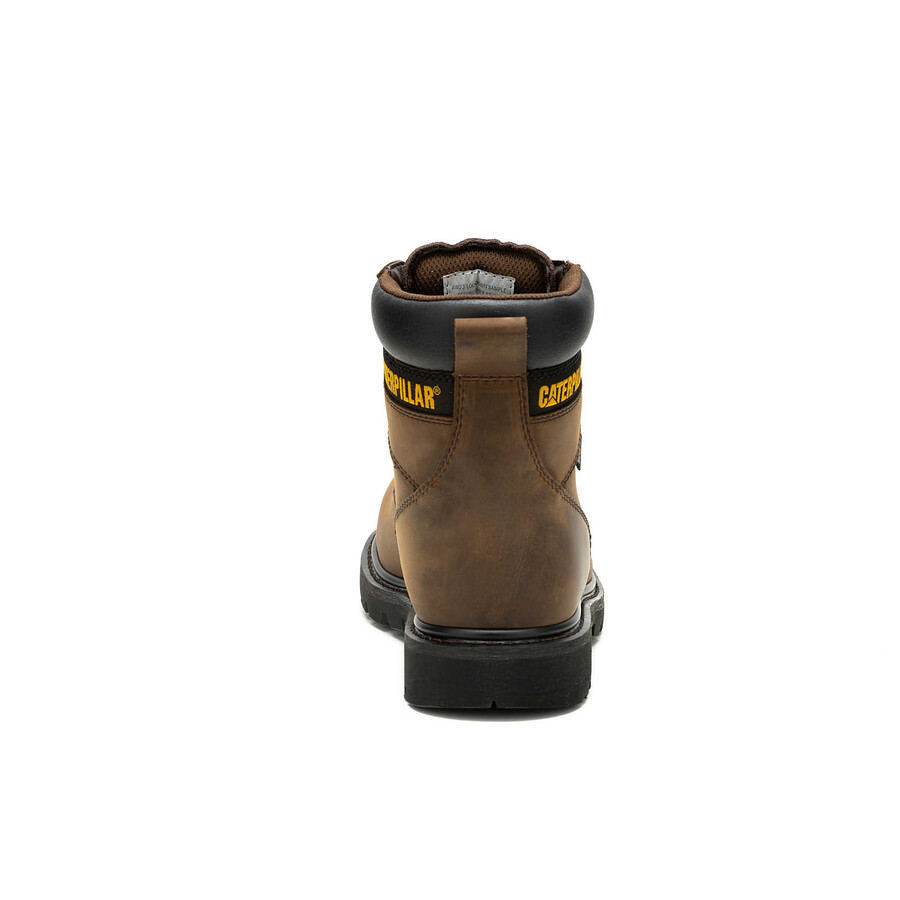 bota de trabalho masculina second shift impermeável com biqueira de aço