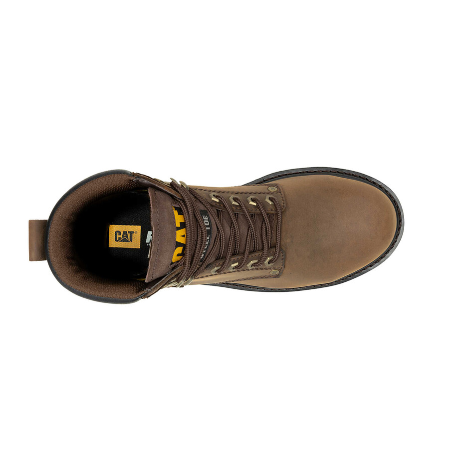 bota de trabalho masculina second shift impermeável com biqueira de aço