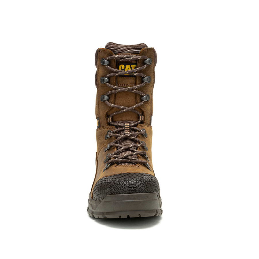 bota de trabalho masculina accomplice x 8 impermeável com biqueira de aço
