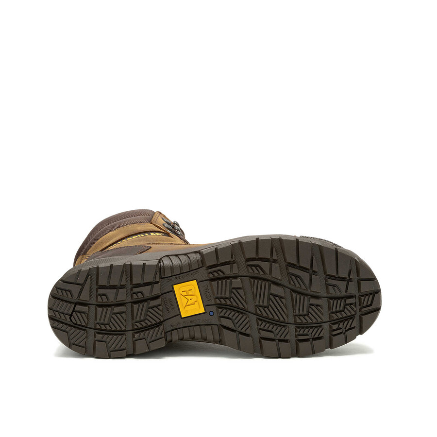bota de trabalho masculina accomplice x 8 impermeável com biqueira de aço