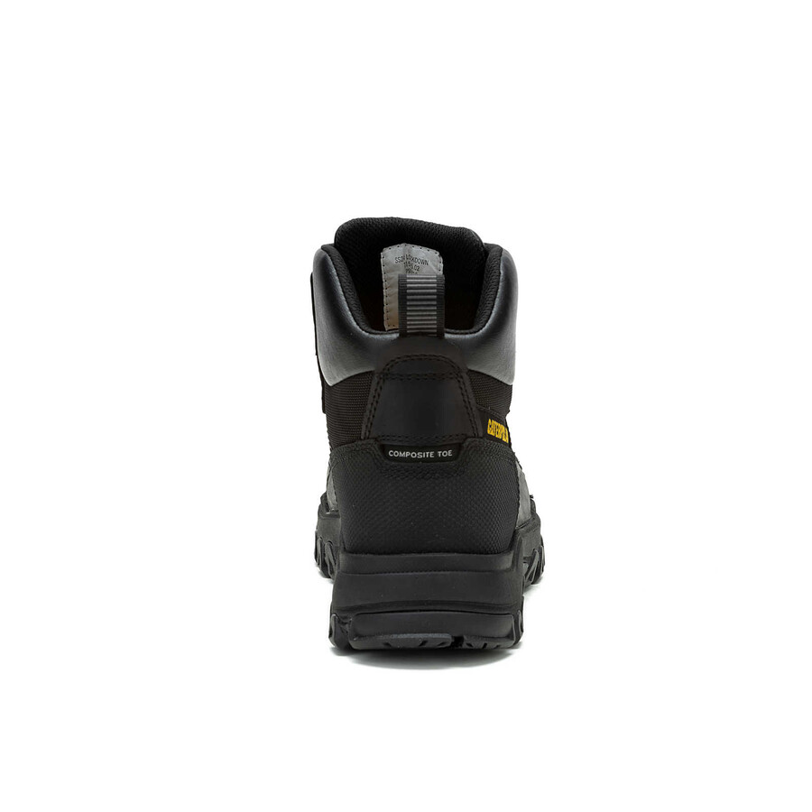 bota de trabalho masculina threshold rebound impermeável com biqueira composta