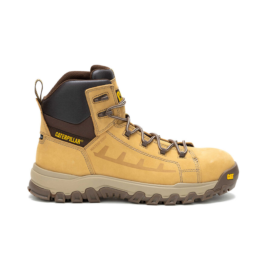 bota de trabalho masculina threshold rebound impermeável com biqueira composta