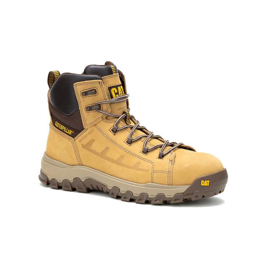 bota de trabalho masculina threshold rebound impermeável com biqueira composta