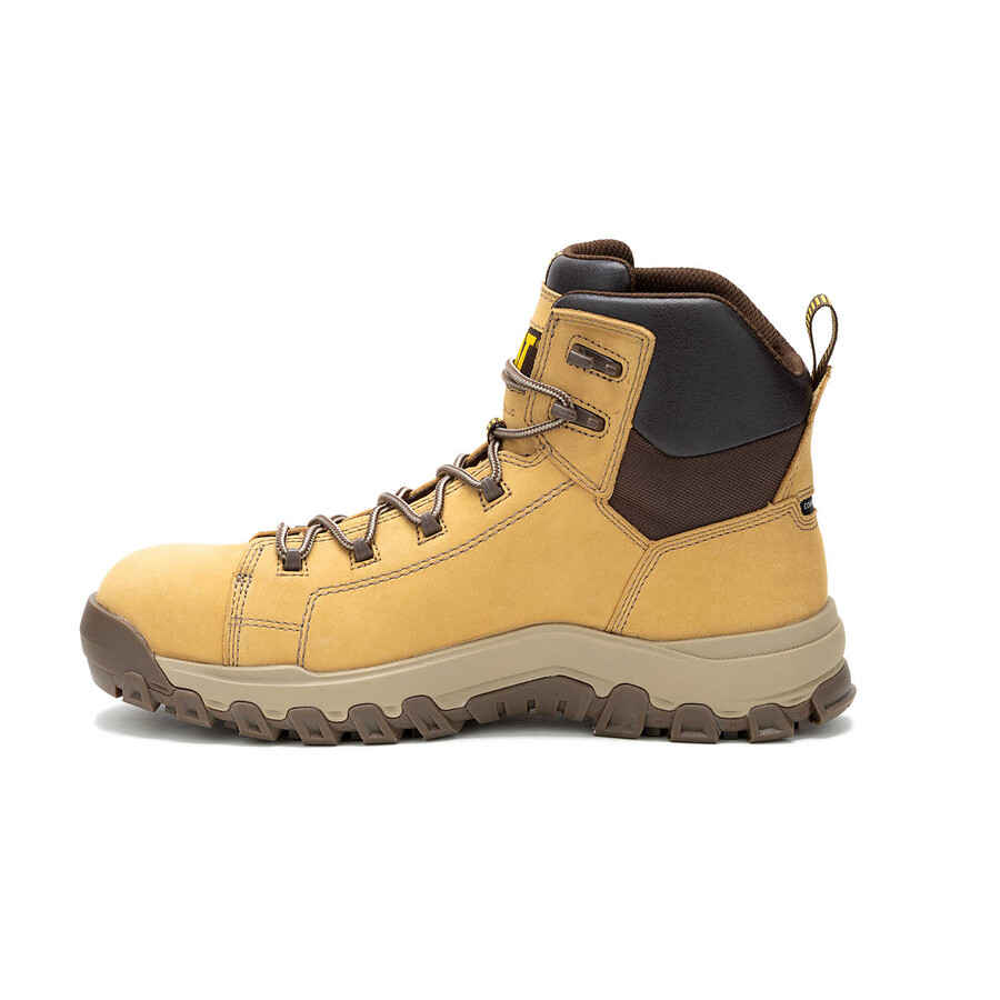 bota de trabalho masculina threshold rebound impermeável com biqueira composta