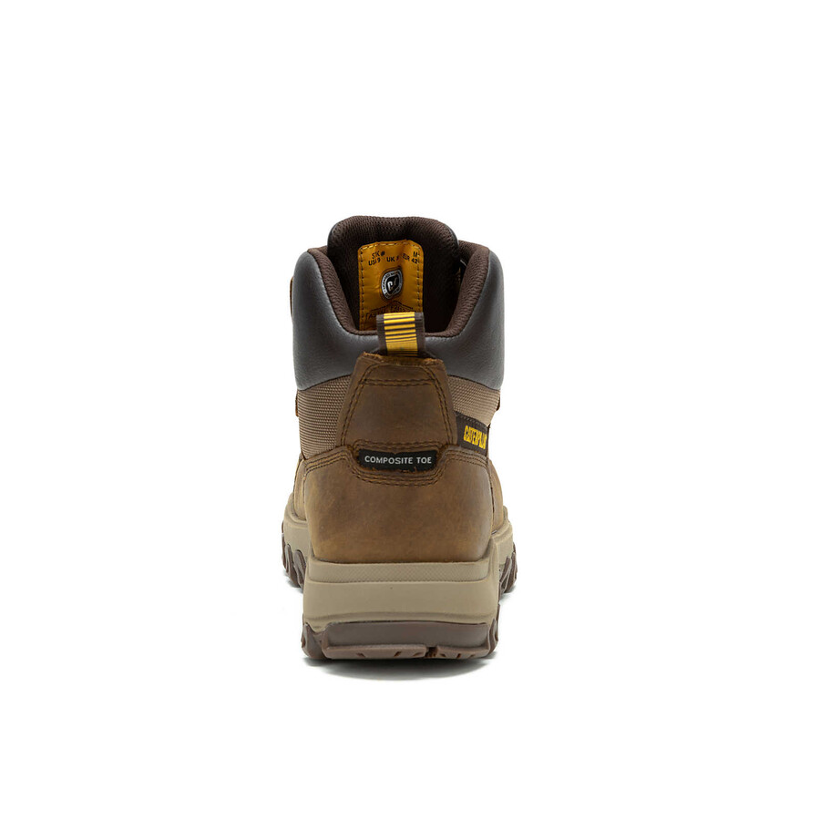 bota de trabalho masculina threshold rebound impermeável com biqueira composta