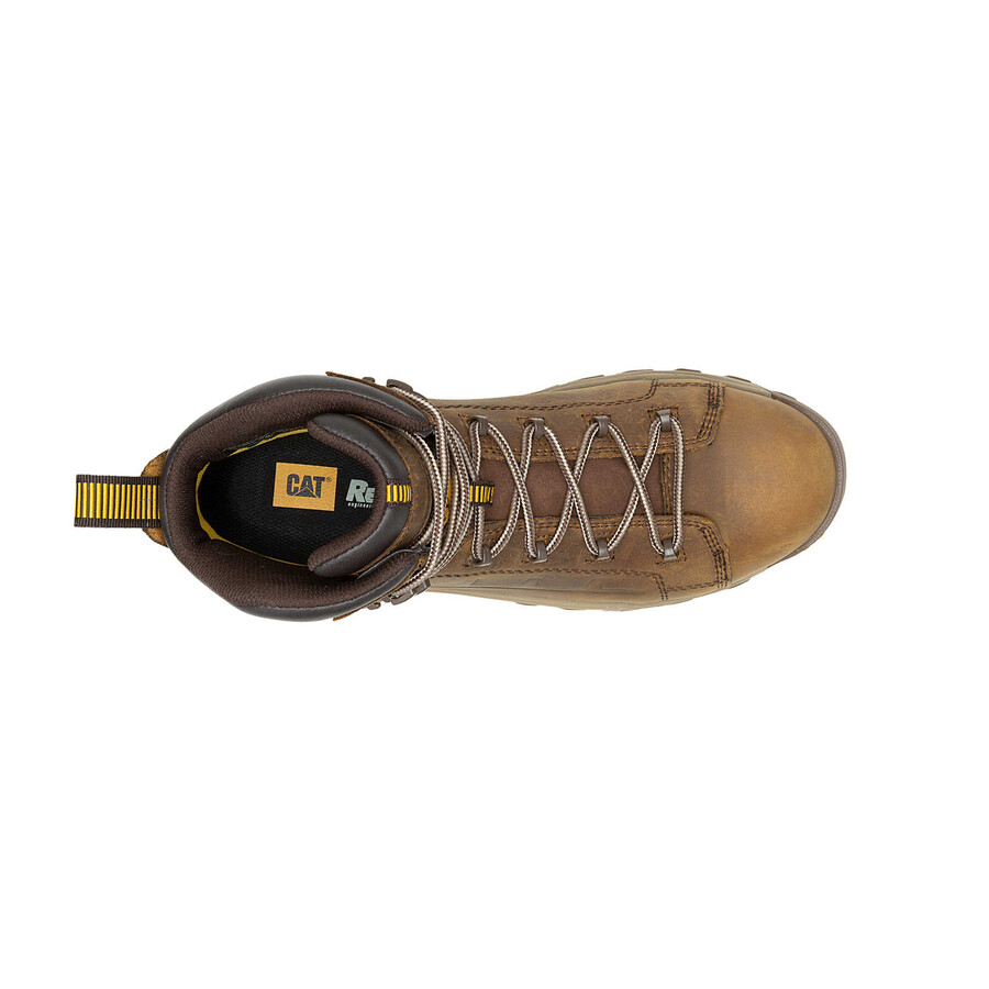 bota de trabalho masculina threshold rebound impermeável com biqueira composta
