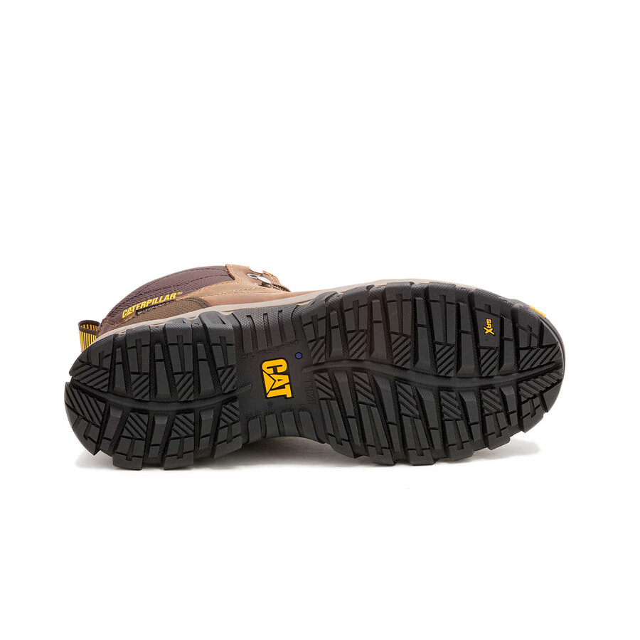 bota de trabalho impermeável threshold rebound hiker para homem