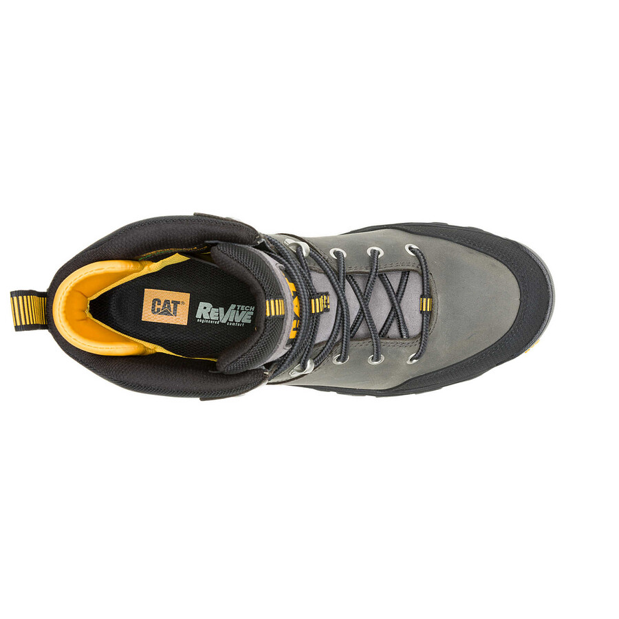 bota de trabalho impermeável threshold rebound hiker para homem