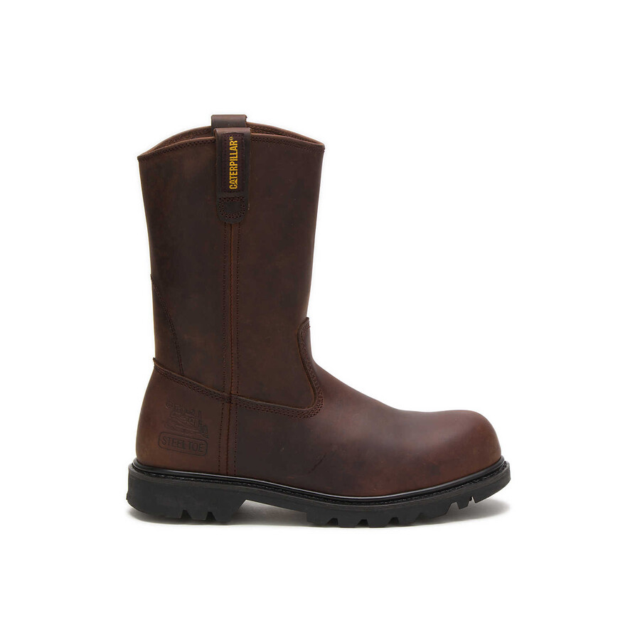 bota de trabalho masculina revolver com biqueira de aço