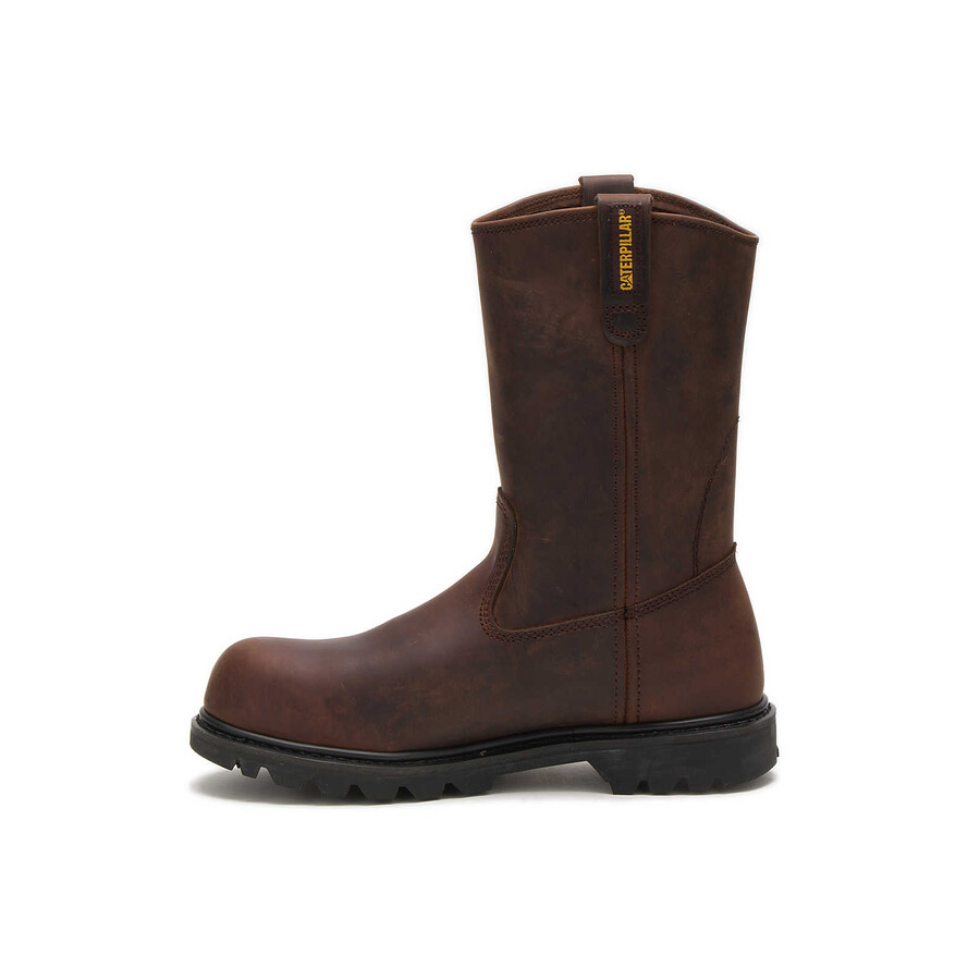 bota de trabalho masculina revolver com biqueira de aço