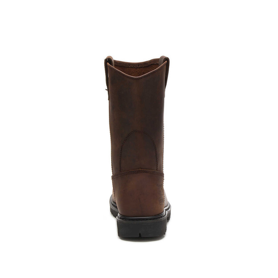 bota de trabalho masculina revolver com biqueira de aço