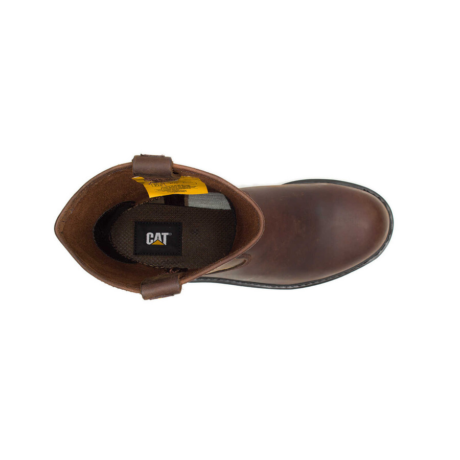 bota de trabalho masculina revolver com biqueira de aço