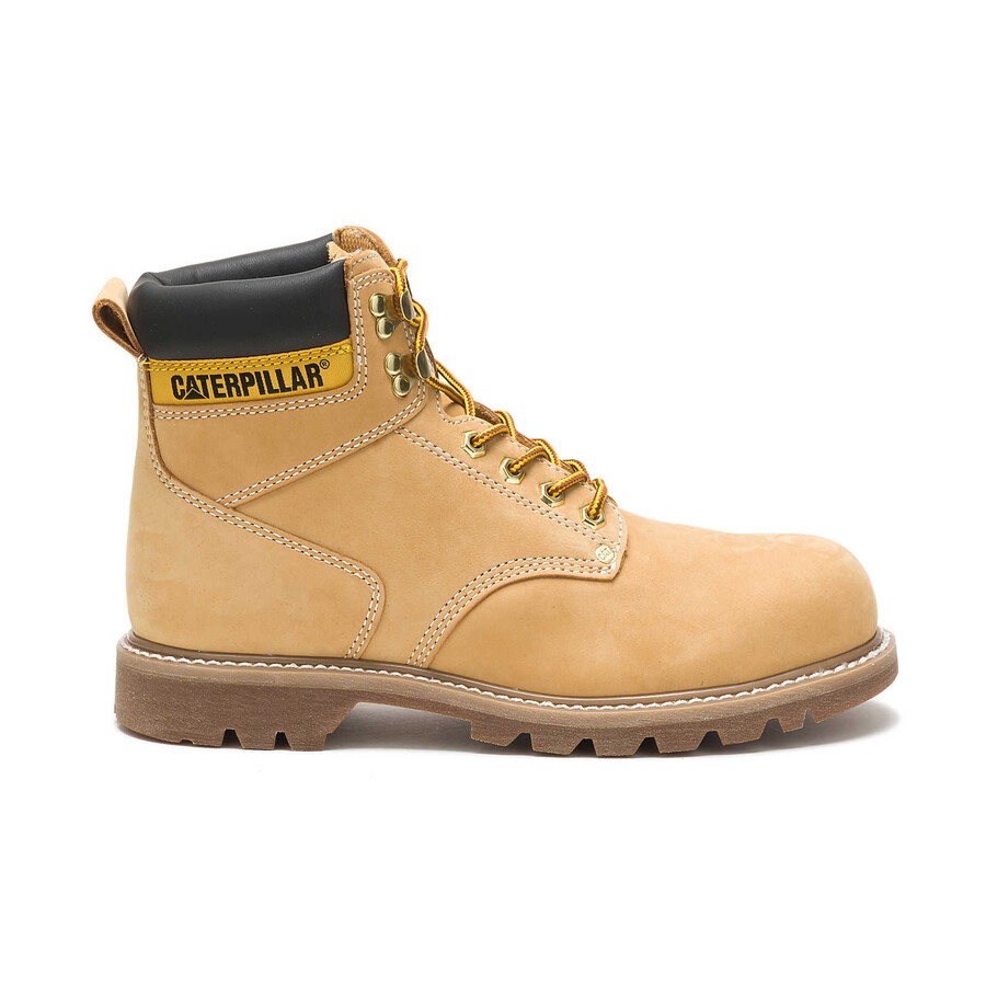 bota de trabalho masculina second shift com biqueira de aço