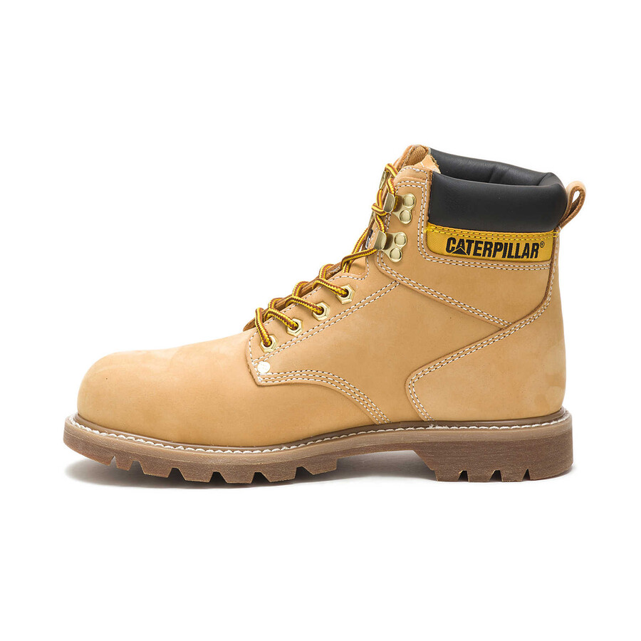 bota de trabalho masculina second shift com biqueira de aço