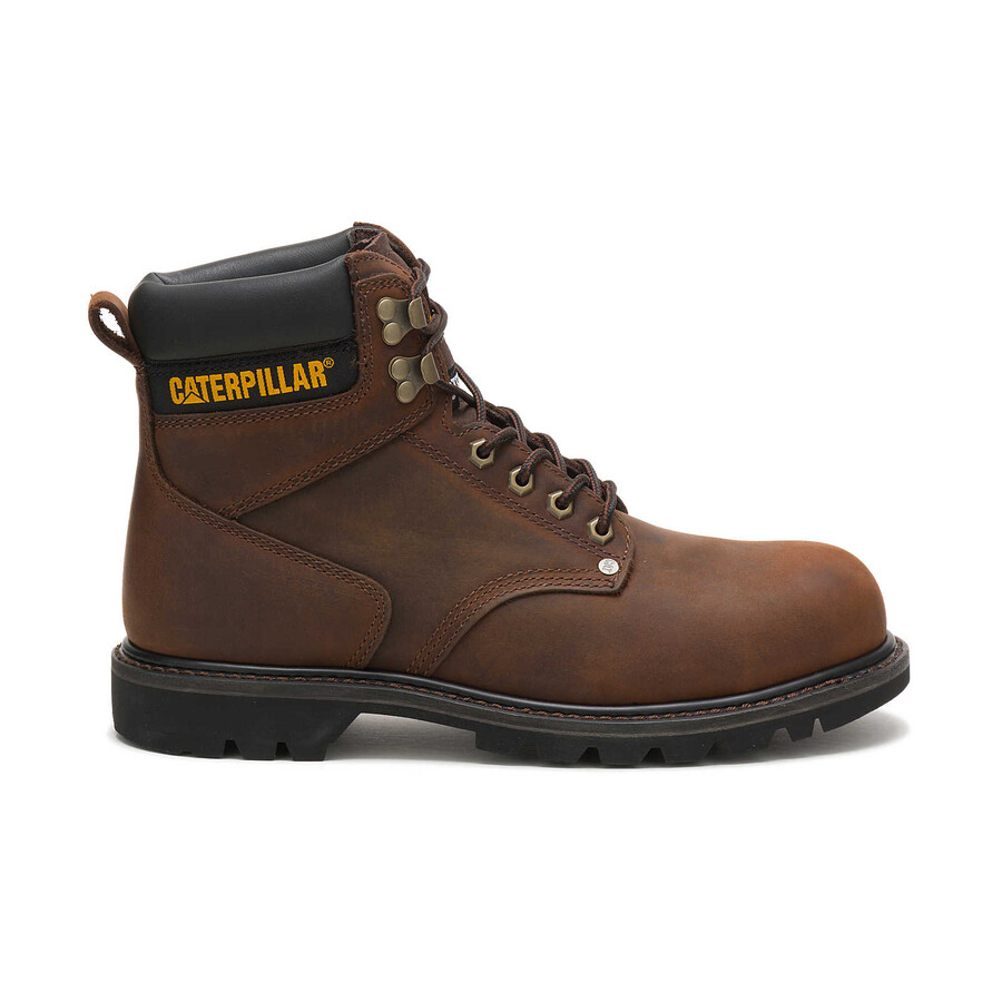 bota de trabalho masculina second shift com biqueira de aço