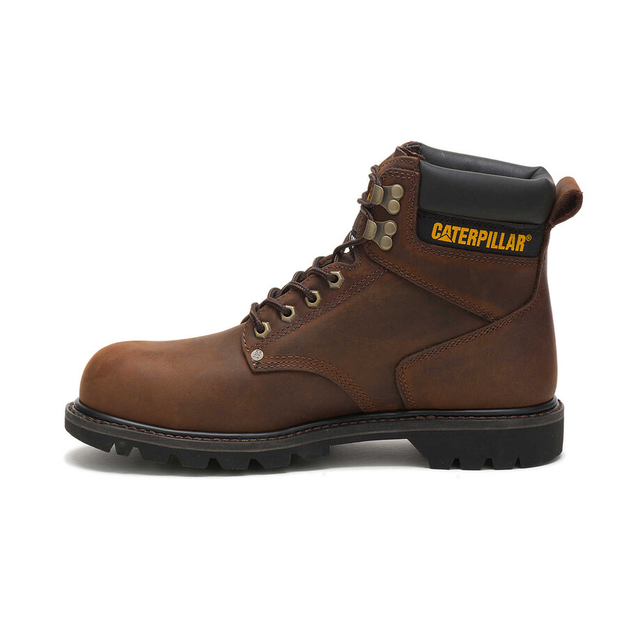 bota de trabalho masculina second shift com biqueira de aço