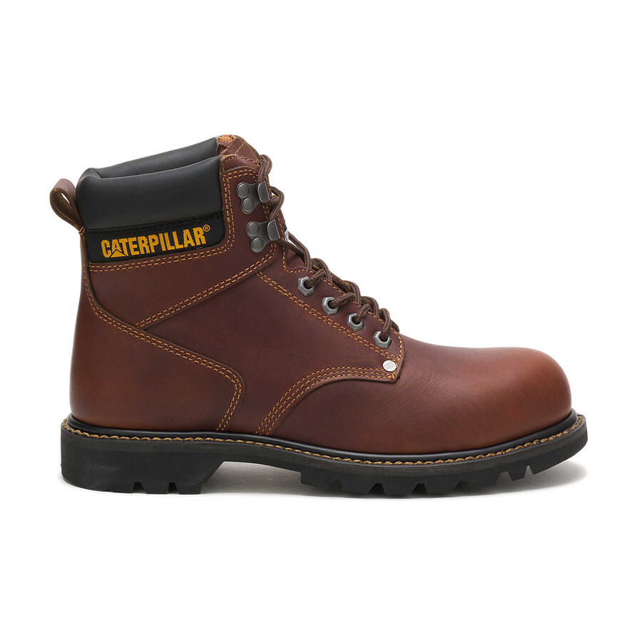 bota de trabalho masculina second shift com biqueira de aço