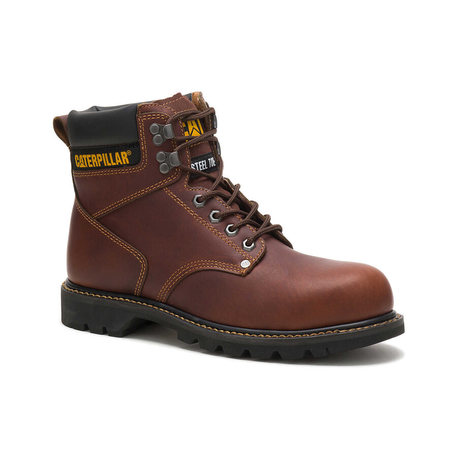 bota de trabalho masculina second shift com biqueira de aço