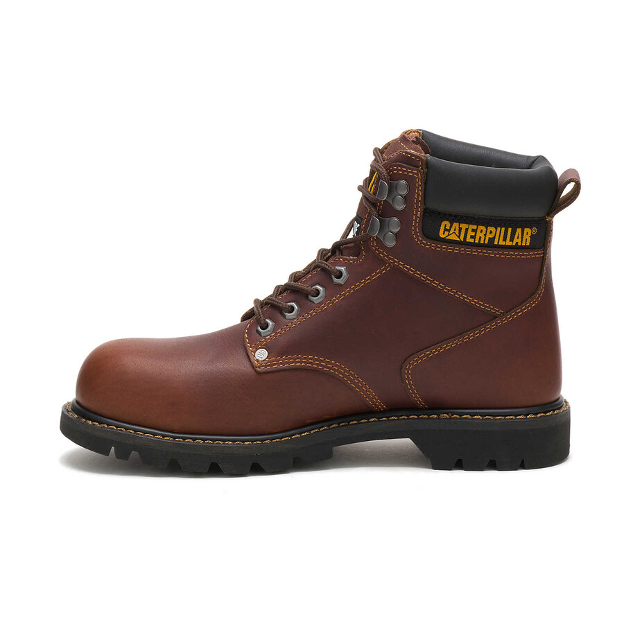 bota de trabalho masculina second shift com biqueira de aço