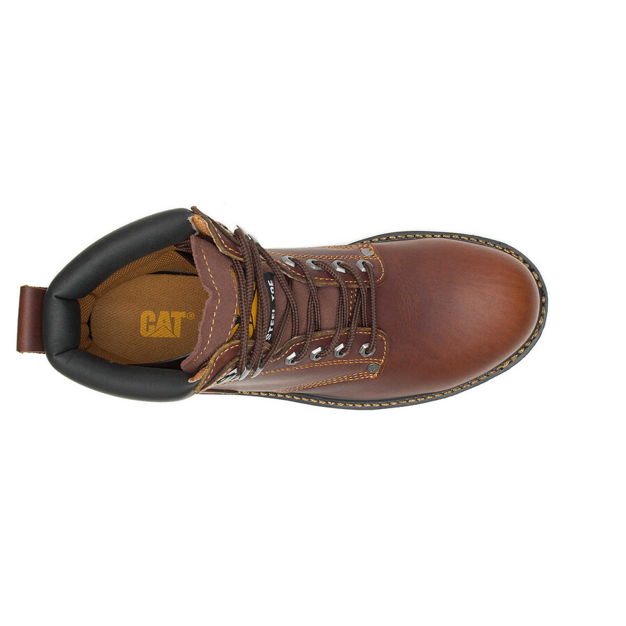 bota de trabalho masculina second shift com biqueira de aço