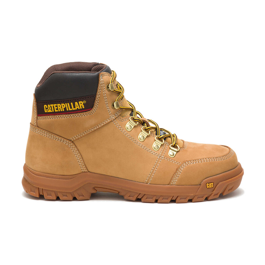 bota de trabalho masculina outline com biqueira de aço