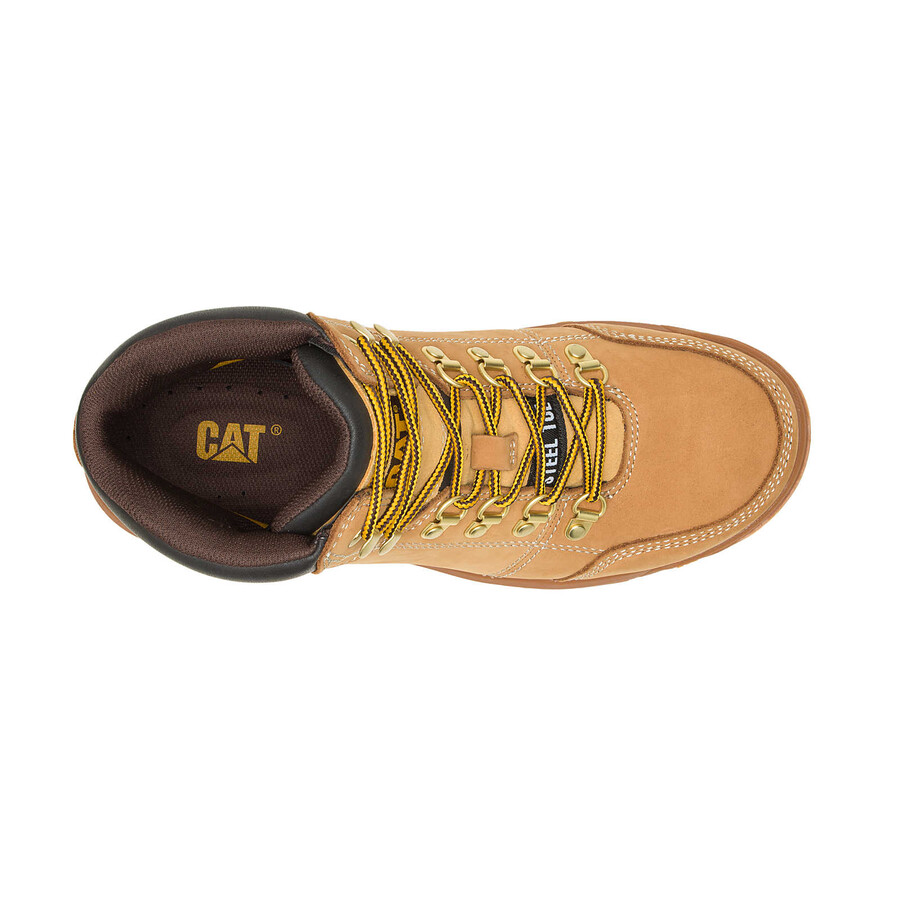 bota de trabalho masculina outline com biqueira de aço