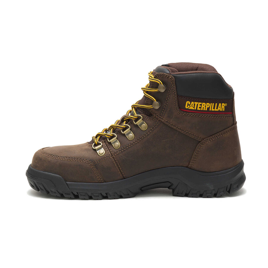 bota de trabalho masculina outline com biqueira de aço