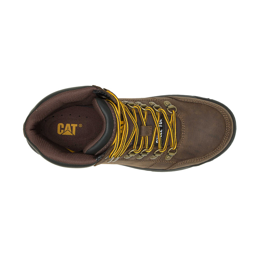 bota de trabalho masculina outline com biqueira de aço