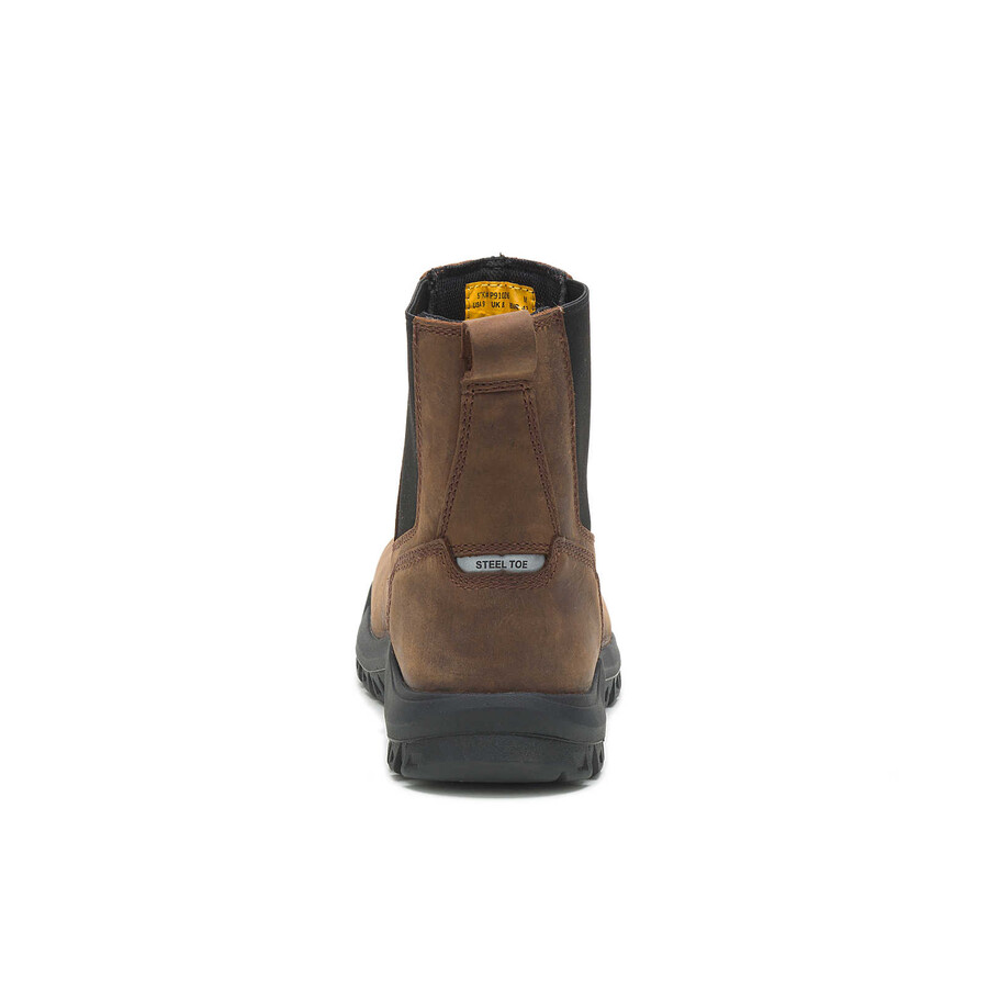 bota de trabalho masculina wheelbase com biqueira de aço