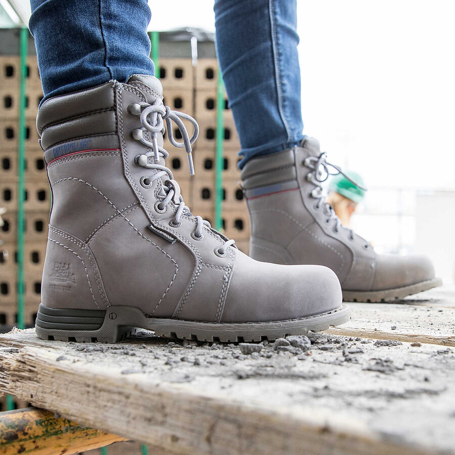 bota de trabalho feminina echo impermeável com biqueira de aço