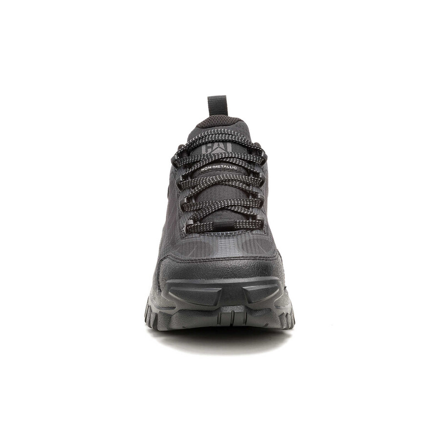 sapato de trabalho feminino invader sport lo mesh com biqueira de composite