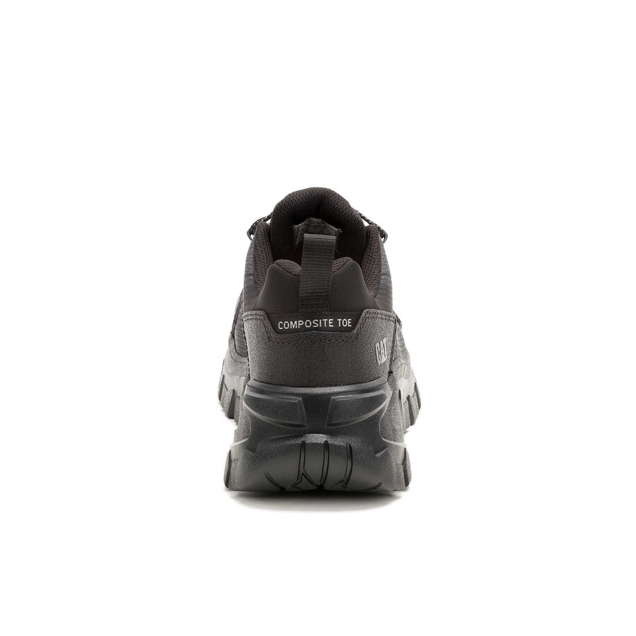 sapato de trabalho feminino invader sport lo mesh com biqueira de composite