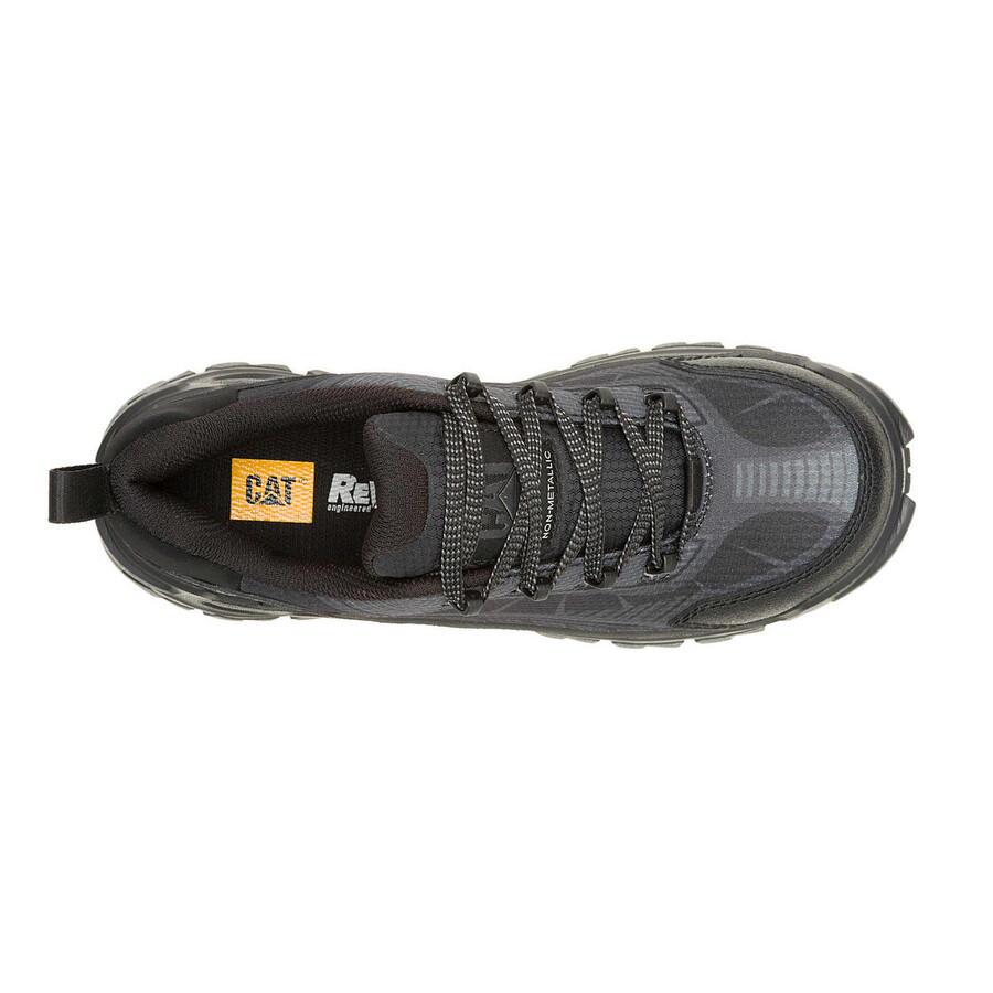 sapato de trabalho feminino invader sport lo mesh com biqueira de composite