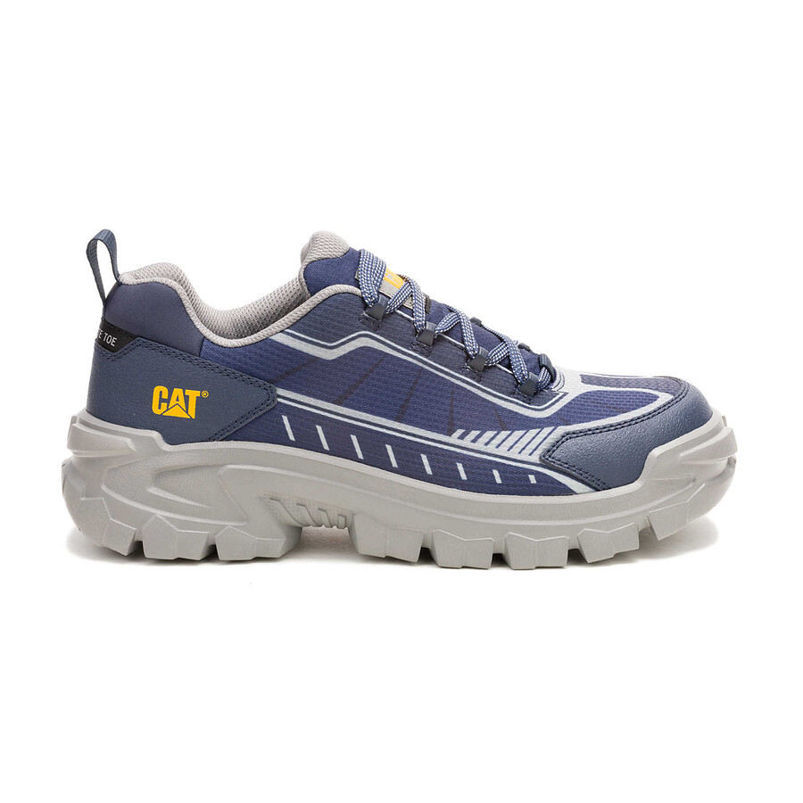 sapato de trabalho feminino invader sport lo mesh com biqueira de composite