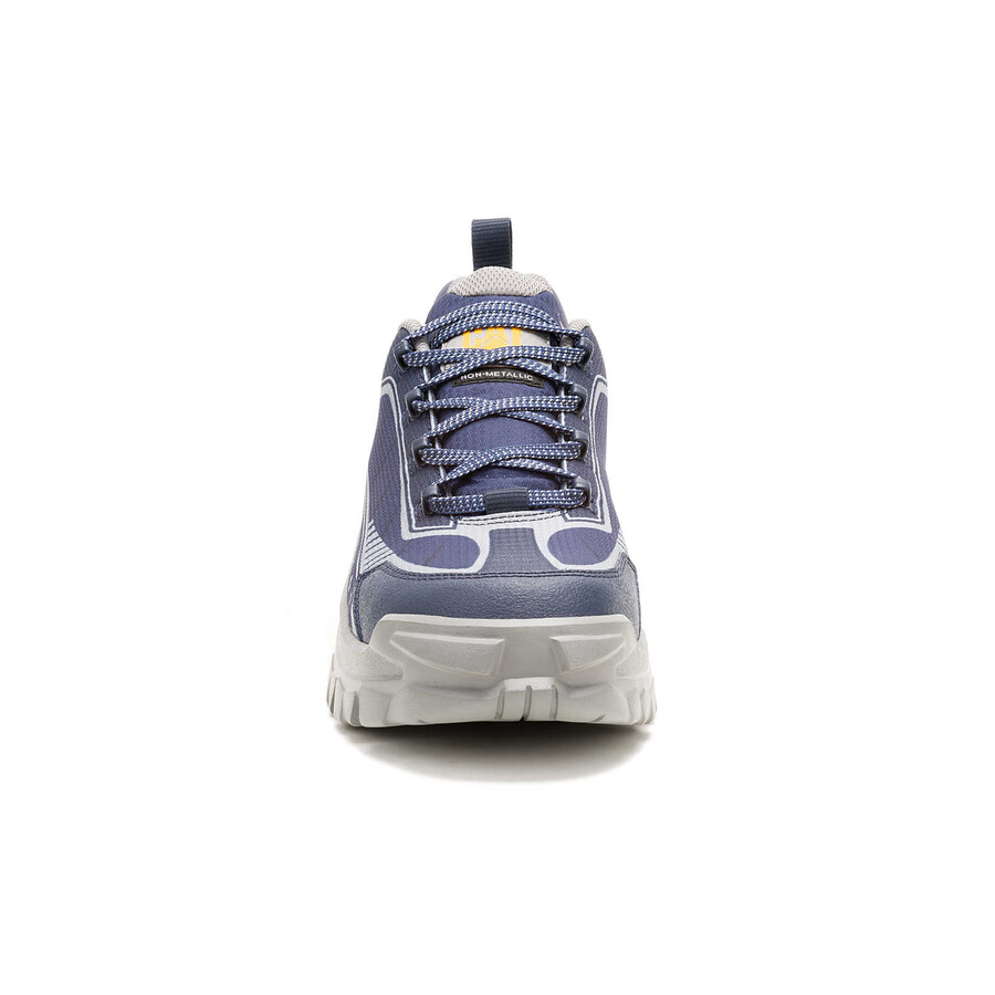 sapato de trabalho feminino invader sport lo mesh com biqueira de composite