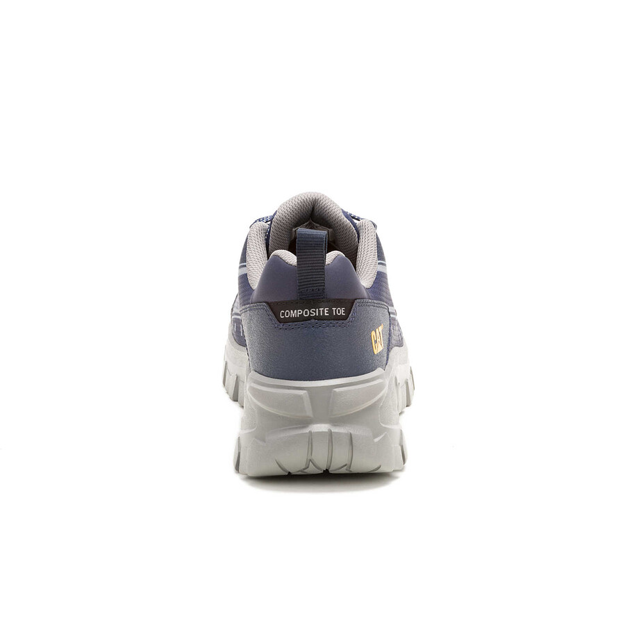 sapato de trabalho feminino invader sport lo mesh com biqueira de composite